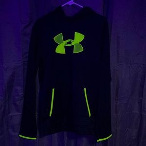Black/NeonGreen UnderArmor Sweatshirt